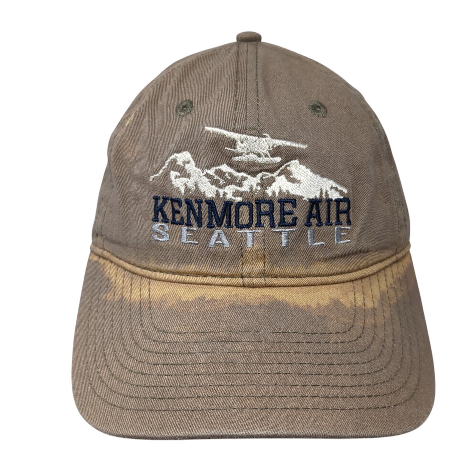 Kenmore Air Seattle Est 1946 Slideback Hat Brown Os Adjustable Gear For Sports